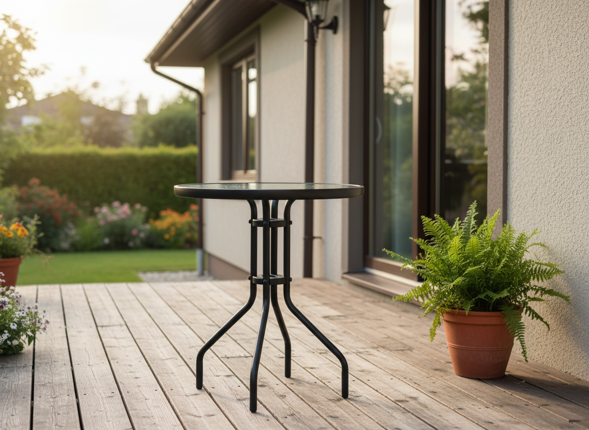 STOLIK OGRODOWY OKRĄGŁY 60 x 60 x 70 cm SZARY pol_pl_STOLIK-OGRODOWY-OKRAGLY-60-x-60-x-70-cm-do-zest-2krzesla-stolik-SZARY-5252-189_5