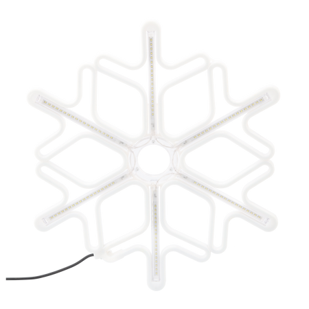 ŚNIEŻYNKA 60 CM NEON LED ZIMNY BIAŁY + ZIMNY BIAŁY FLASH WEWN/ZEWN *8318