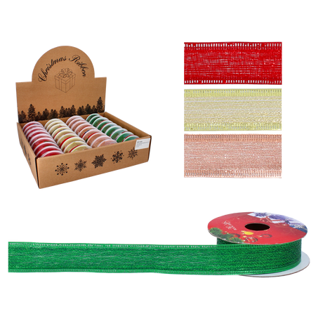 CHRISTMAS DECORATIVE RIBBON