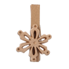 SET 8 DECORAȚIUNI DE CRĂCIUN CU CLIP MIX MODELE 3 x 3 CM pachet=16buc *8600
