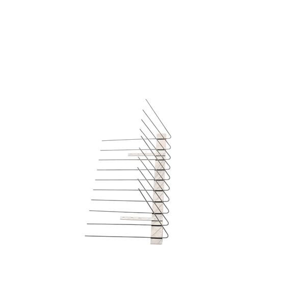 BIRD SPIKES 50 CM 20 SPIKES FOR GUTTER pack=12pcs