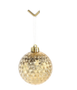 KPL. 24 BOMBEK 6 CM ČERVENÝ/ZLATÝ/SRIEBORNÝ *7481
