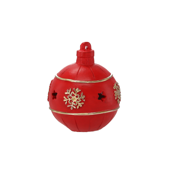 FIGURKA - ČERVENÁ LED GUĽA 13 CM *1495