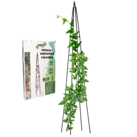 Garden Pergola Pyramid 31 x 31 x 200 CM (+ ANCHORS)