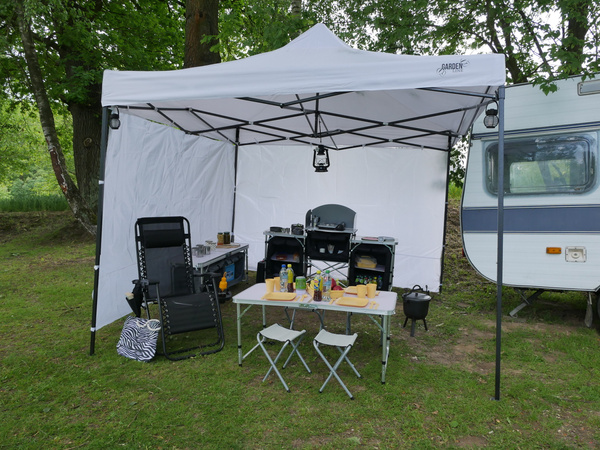 TRADE TENT 3 X 3 M WHITE