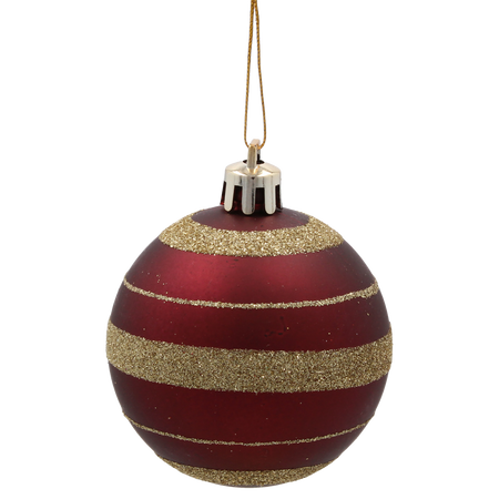 SET OF 20 CHRISTMAS TREE DECORATIONS MIX