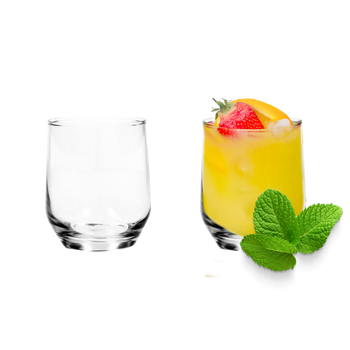 SET OF 6 JUICE GLASSES 205 ML SUDE