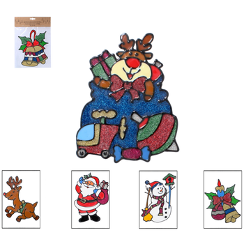 CHRISTMAS WINDOW STICKER 18 x 25 CM