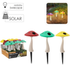 SOLAR MUSHROOM STAKE LIGHT LED 11,5 x 11,5 x 27 CM