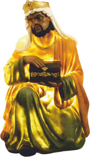 KPL. FIGURI DE CRĂCIUN 11 EL. 100 CM MASĂ DE RĂȘINĂ ÎNLUMINATĂ*2051