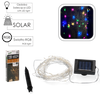 SOLAR LIGHT CHAIN L. 1.5 + 9.9 M 100 LED MULTICOLOR