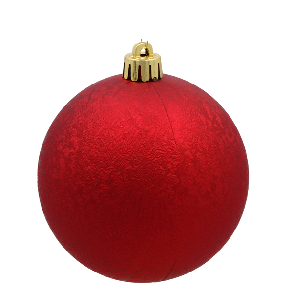 KPL. 12 BOMBS 8 CM RED / GOLD / SILVER *3757