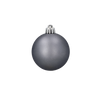 SET OF 10 BAUBLES 6 CM OLIVE/COPPER/GRAPHITE