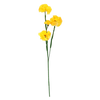 ARTIFICIAL BRANCH - CARNATION WITH THREE FLOWERS 67 CM ASSORTED COLOURS