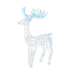 CHRISTMAS DECORATION - LED REINDEER 105 CM IRIDESCENT