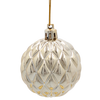 SET OF 33 CHRISTMAS BAUBLES RED, SILVER, GOLD