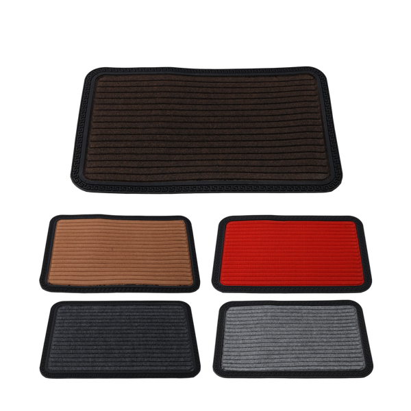 MATA RECTANGULARĂ DIN GUMĂ + PP 40x60 MIX CULORI *7582