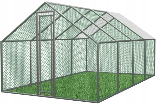 3X6M CHICKEN COOP (TRIANGLE TOP)