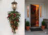 WALL SCONCE WITH CHRISTMAS DECORATION LED 90 CM
