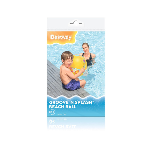 Bestway® 20"/51cm Designer Beach Ball