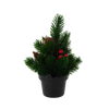 CHRISTMAS TREE 21 CM MIX DESIGNS disp=24pcs pallet=120pcs