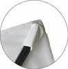 GARDEN UMBRELLA "ROMA" 3 X 4 M BEIGE WITH COVER