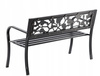 Bancă pentru grădină 125 x 53 x 77 cm *2927
