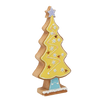 FIGURKA BOŽONAR. - CHOINKA Z PIERNIKA ŽLTÁ 23,8 X 9,8 X 53,6 CM LED *1384