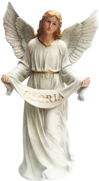 FIGURKA DO BETLEHEMU - ANDĚL S STUŽKOU 99 CM *9141