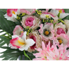 KYTIČKA CH-33 (ŠÍRKA 50 CM, VÝŠKA 30 CM) PIVOŇKA S CHRYSANTÉM MIX FARBY