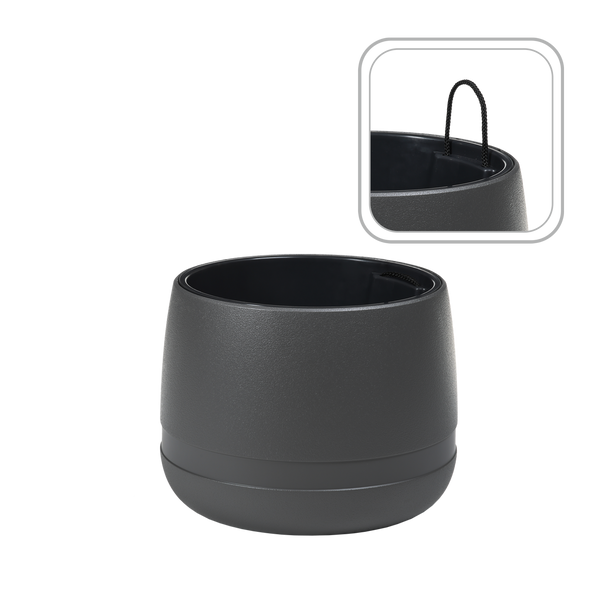 POT KOMA VASE 420MM - anthracite*21105