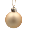 SET OF 24 CHRISTMAS BAUBLES RED, SILVER, GOLD