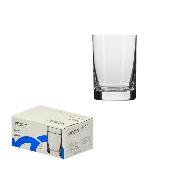 KPL.6 SZT KIELISZKÓW PROSTYCH 30 ML *8807*