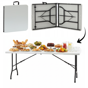 FOLDING CAMPING TABLE 240 X 74 X 74 CM