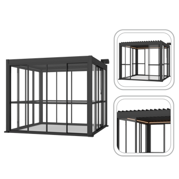 3M PUSH BAR DOOR GREY