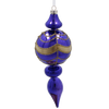 SET OF 3 CHRISTMAS TREE ORNAMENTS - STARPOINTS MIX OF COLORS 17CM pack=12 sets