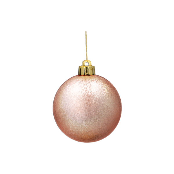 Set de 36 globuri de 6 cm în stil măsliniu/bronze/grafit mix de modele *7337