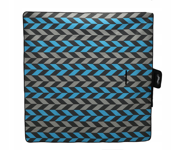 Pătură de picnic 200x200 CM cu izolație și model romb *5783