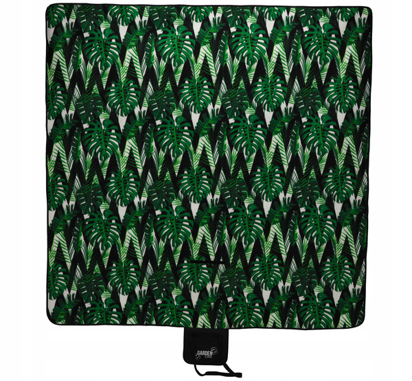 PICNIC BLANKET 200x200 CM MONSTERA