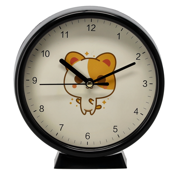 ZEGAR WISZĄCY DZIECIĘCY OKRĄGŁY 15 x 15 x 3,5 CM MIX 4 WZORÓW *4610