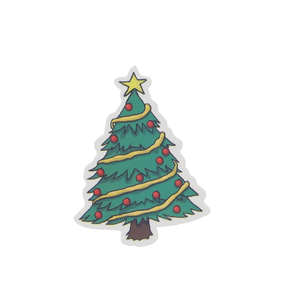 SET OF 3 CHRISTMAS DECORATIONS WITH STICKERS - MIX OF DESIGNS