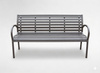 GARDEN BENCH 125 X 60 X 80 DARK