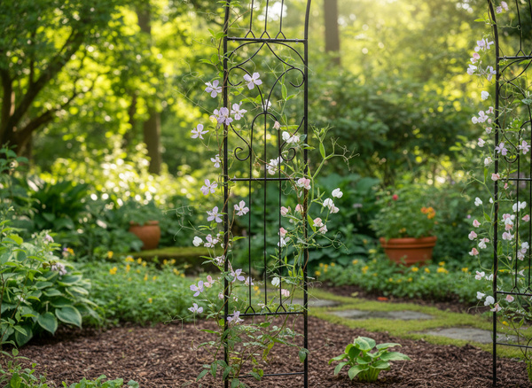 PERGOLA OGRODOWA 145 x 38 x 240 CM