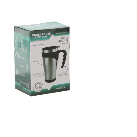 TURISTICKÝ HRNČEK S UŠKOM 400 ML TOCER *3240