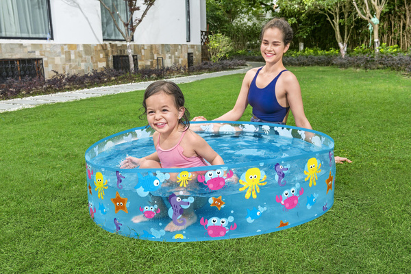 Bestway® 48" x H10"/1.22m x H25cm Fill 'N Fun Sparking Sea Pool