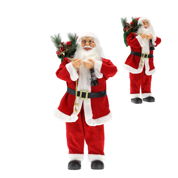 CHRISTMAS FIGURE - STANDING SANTA 90 CM