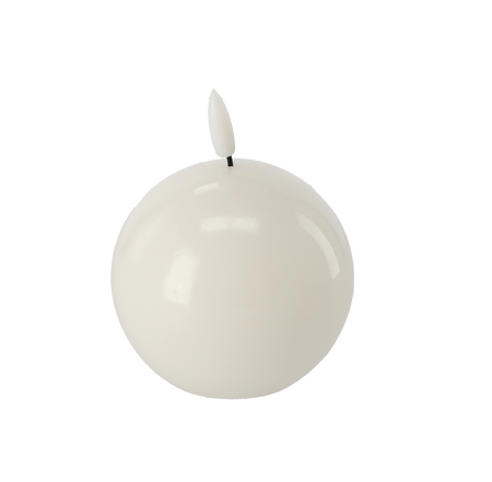 CANDLE DIN WAX LED - BOL 8,5 x 8,5 CM MIX CULOARE *9317