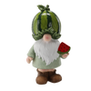 GARDEN FIGURINE - WATERMELON GNOME 26,5 x 17,5 x 45,5 CM