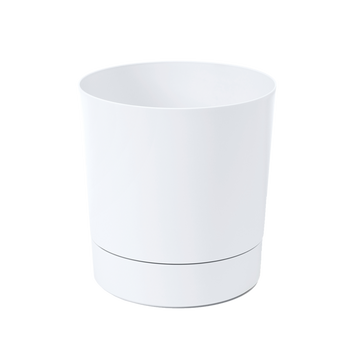 KVĚTINÁČ S PODSAHEM AURA 225-BÍLÝ*51250