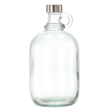 GLASS BOTTLE 2 L + LID